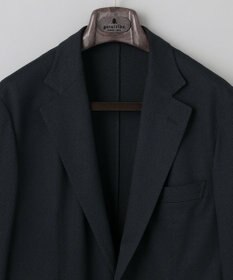 GOTAIRIKU 【通気性/ストレッチ/洗える】エアレースジャケット_ヘリンボーン柄