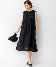 23区 L 【APPLAUDIR】シャドウフラワーオパール ドレス