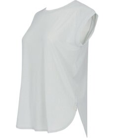 CW-X 【WOMEN】 CW-X Ｔシャツ 梨地素材 薄手 シアー感 スポーツウェア ノースリーブ レディース DLY123 /ワコール