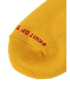 Green Parks ■ＦＲＵＩＴ　ＯＦ　ＴＨＥ　ＬＯＯＭ　３Ｐロゴ刺繍ソックス