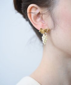 monshiro ブドウイヤリング