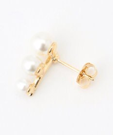 ANY 【WEB限定】ラインパールピアス(両耳用)