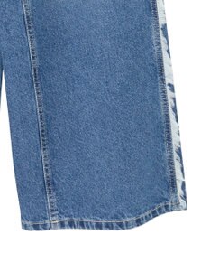 earth music&ecology ワイドフリンジデニムパンツ