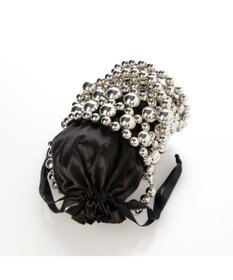 UNBILLION カシュカシュ cachecache / メタルボール2wayチェーンショルダーバッグ