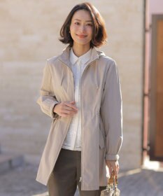 J.PRESS LADIES 【WEB限定カラーあり・2way】Artirosa ロング丈 コート モカ系