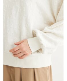 Green Parks ヒョウ柄ジャガードプルオーバー