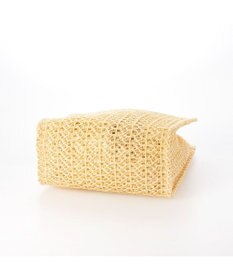 UNBILLION カシュカシュ cachecache / 透かし編みスクエアトートバッグ