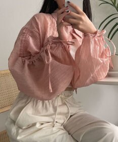 WEGO 楊柳シアードロストショートシャツ