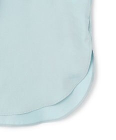 ICB 【接触冷感・速乾・洗える】シルキーツイル デザインブラウス