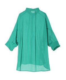 AMERICAN HOLIC 接触冷感５分袖変形ドルマンシアーシャツ