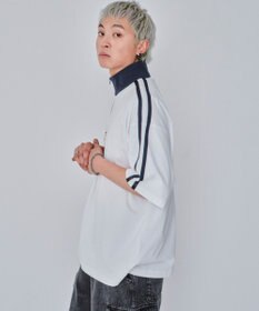 WEGO 【ユニセックス着用ITEM/MLサイズ展開】ヘビーウェイトハーフジップT（SS）