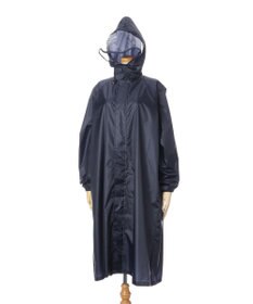 MOONBAT FLAT PURE サイクルコート 無地 自転車 リュック対応 ユニセックス 収納袋付き Mサイズ