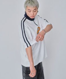 WEGO 【ユニセックス着用ITEM/MLサイズ展開】ヘビーウェイトハーフジップT（SS）