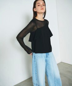 GRACE CONTINENTAL フリルキャミソール