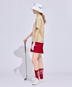 PW CIRCULUS 【WOMEN】アニマルグラフィックモックネック  ゴルフウェア レディース