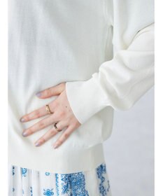 CRAFT STANDARD BOUTIQUE UVカット/接触冷感/マシンウォッシャブル/Vネックニットカーディガン