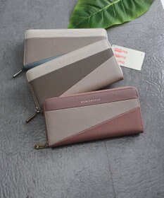 style code 【MERCURYDUO/マーキュリーデュオ】ダイアナ　トリコカラーRFロングウォレット