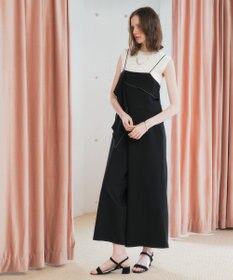 YECCA VECCA ラッフルキャミオールインワン