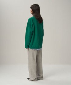 ATON LINEN WOOL TWILL | タックイージーパンツ