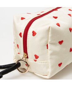 UNBILLION カシュカシュ cachecache / フラワーチャーム付ソート刺繍ポーチセット