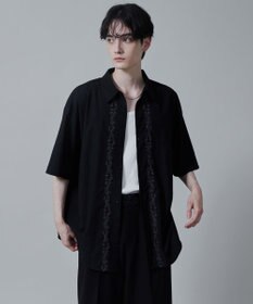 WEGO TRフラワーモチーフシャツ（S）