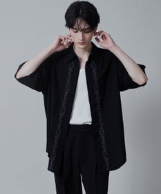 WEGO TRフラワーモチーフシャツ（S）