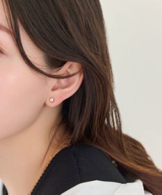 Phoebe 【金属アレルギー対応】ジュエルハートピアス　ゴールド/サージカルステンレス