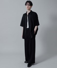 WEGO TRフラワーモチーフシャツ（S）