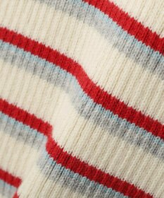 AMERICAN HOLIC マルチボーダーリブニットカーディガン