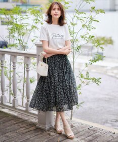 ANY SIS S ロゴ刺繍 Tシャツ