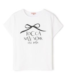 TOCCA 【接触冷感・UV90%以上カット・洗える】DANCING RIBBON Tシャツ