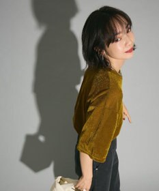 Green Parks シアーベロアプルオーバー