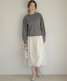 組曲 ソフトクロスバルーン スカート