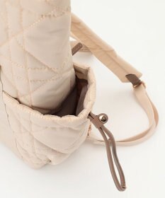 LA BAGAGERIE グリッドキルティングリュック