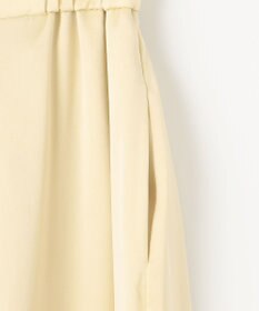 NAVE 【Nave・洗える/ウエストゴム】ヴィンテージサテン ワイドパンツ
