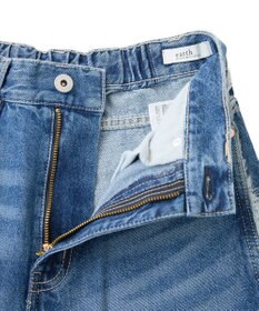 earth music&ecology ワイドフリンジデニムパンツ