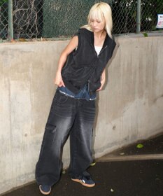 WEGO 【ユニセックス着用ITEM】ショートノースリーブZIPパーカー