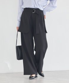 earth music&ecology 【予約】【2WAY】ラップスカート付きパンツ