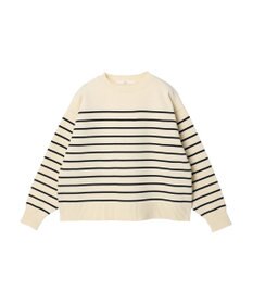 Green Parks ・ｎｏｖｅｍ９　ボーダーエアーニットプルオーバー