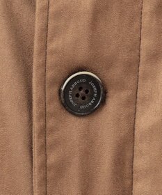 JOSEPH ABBOUD 【キルトレスダウン】ナチュラルダイスウェード ダウンコート