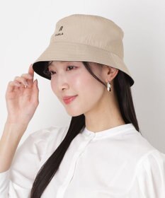 MOONBAT FURLA(フルラ)リバーシブルバケットハット 帽子 無地 UVカット 手洗い可能