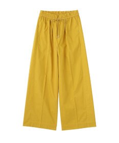 YECCA VECCA コットンイージー切替ワイドパンツ