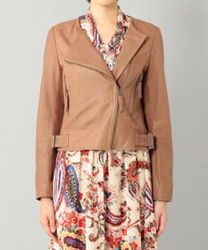 GRACE CONTINENTAL レースアップライダースジャケット