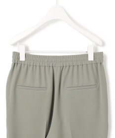 ICB 【UVカット・防シワ・洗える】ライトダブルクロス ドロストパンツ