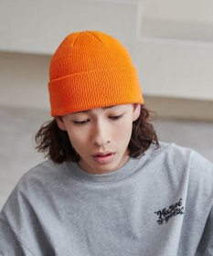 WEGO カラーショートビーニー