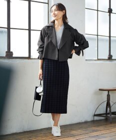 ICB L T/Cシャンブレーツイル 3WAYコート