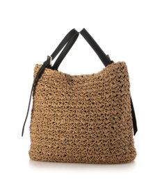 UNBILLION カシュカシュ cachecache / ベルトハンドル柄編トート