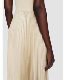 JOSEPH ニットウィーブプリッセ アニメーション　Vネックドレス