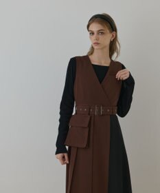 GRACE CONTINENTAL プリーツジャンパースカート