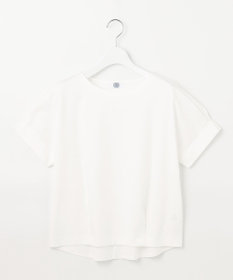 J.PRESS LADIES L 【接触冷感】コットンスムース フレンチスリーブ カットソー